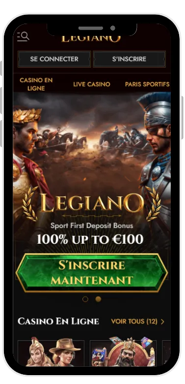 Accéder site Legiano
