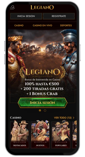 Accede al sitio Legiano