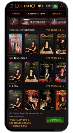 Legiano Casino Online