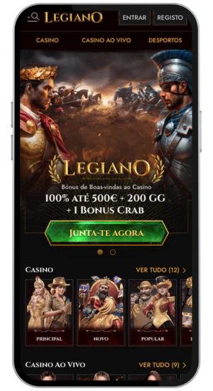 Aceder ao site Legiano